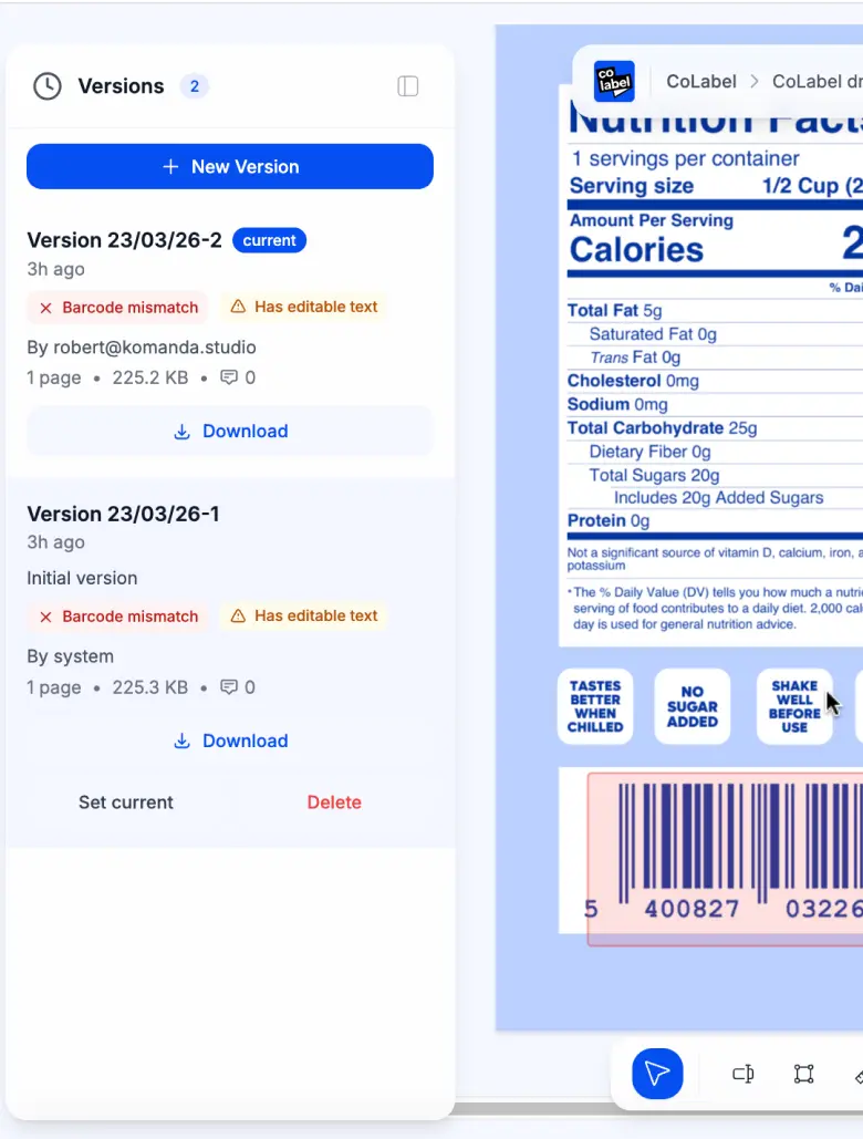 Automatic Barcode Detection