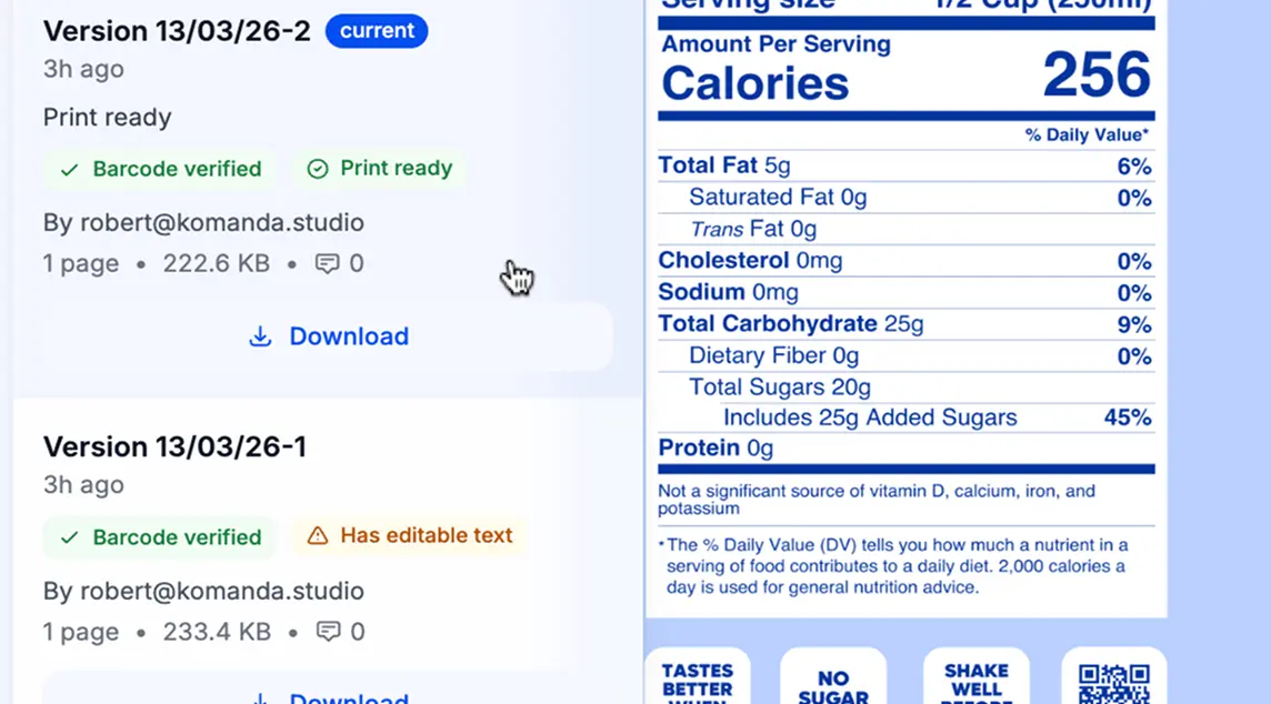 Know it’s print-ready